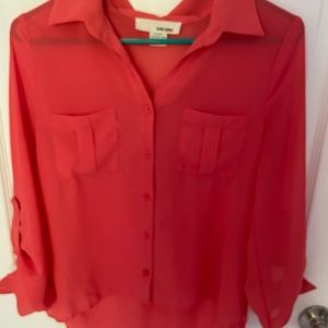 Coral Lightweight Blouse